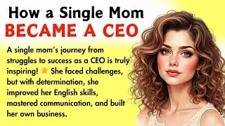 How a Single Mom Became a CEO🔥Learn English Through Stories  | Learning English | English Story