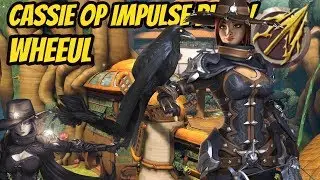 PALADINS BEST CASSIE BUILD! FRONTLINE DESTROYER DECK! Paladins Cassie Impulse Gameplay and Loadout