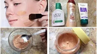 DIY Homemade Foundation || How to make Liquid Foundation at Home