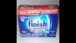 In The Kitchen With The Product Review Queen : Finish Dishwasher Detergent Product Review