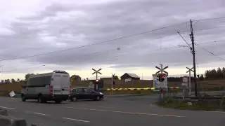 Drømtorp planovergang 3 / Drømtorp railroad crossing 3