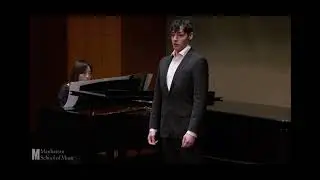Quinlan Sellars. Master Class with David Bizic. Manhattan School of Music. Mandoline Gabriel Faure 