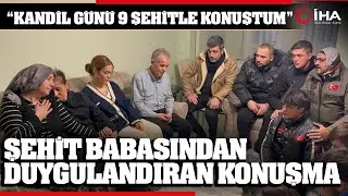 Şehit Muhammed Tunahan Evcin’in Babasından Duygulandıran Konuşması
