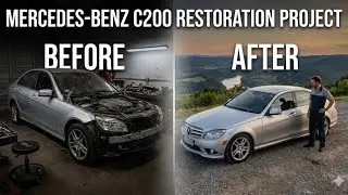 Restoring an Abandoned Mercedes - Benz C200 model 2008