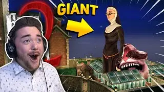 The Nun IS A GIANT!!! (+New Escape?) | Evil Nun 2