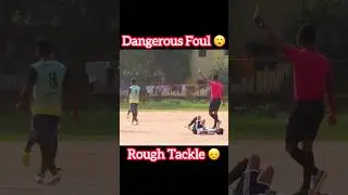 Dangerous Foul 🔥😞 #ranchifootball #football