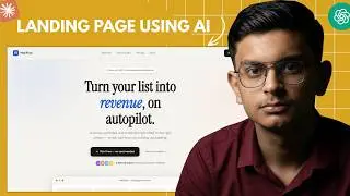 Create a SaaS Landing Page with AI in Minutes (No Code)