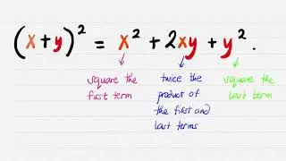 Squaring a Binomial and its Application