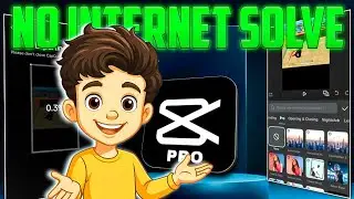Capcut pro no internet problem solve in 2025 new update