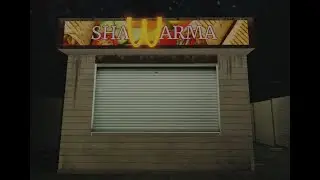 Playing as a worker in a late-night shawarma stand#scarygaming. It did not work out well