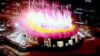 PSL 4 opening ceremony ||Amazing fire🔥️🔥️🔥 work ||Dubai cricket stadium