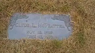Visiting Clyde McPhatter's grave