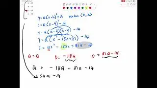 SAT Question: Quadratic Functions- Vertex Form