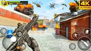 Commando Shooting Game Offline 🔫 | Level 6&ndash;10 Full Gameplay (No Internet)