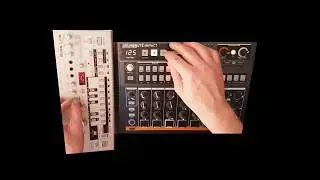 Arturia Drumbrute Impact & Roland TB03 Jam