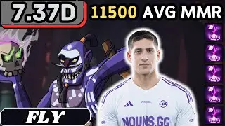 7.37d - Fly WITCH DOCTOR Hard Support Gameplay - Dota 2 Full Match Gameplay