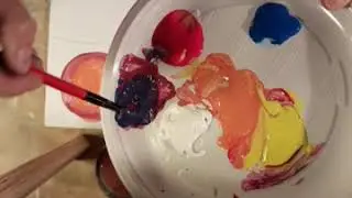 dipingiamo le arance tutorial