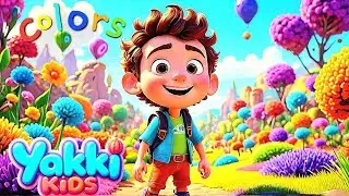 Amazing Colorful Adventure! | Fun Colors for Kids | Colors Song | Yakki Kids | Nursery Rhymes