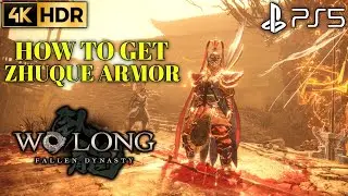 How to Get Zhuque Armor WO LONG FALLEN DYNASTY Zhuque Armor|Wo Long Zhuque Armor Pre Order Bonus PS5
