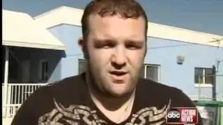 Brock Mealer meets Winter the dolphin