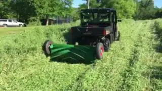 Cover crop roller