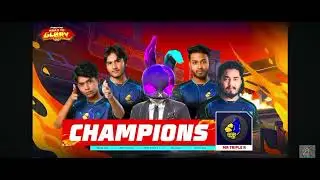 road to glory final match winner the MR triple r 