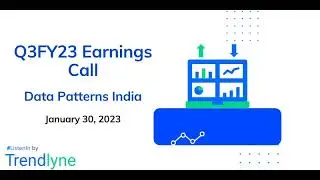 Data Patterns India Earnings Call for Q3FY23