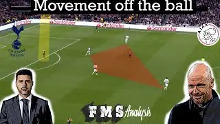 Tottenham 0-1 Ajax| Tactical review | Pochettino vs Ten Hag | How to use off the ball movement|