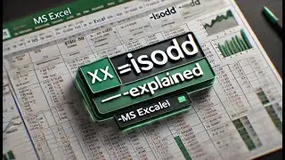 =ISODD [Explained] in 2 minutes| How to Use the ISODD Function in Excel? Excel Formula Tutorial.