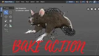 Bforartists Как сделать Экспорт и Импорт модели с анимацией