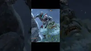 Kratos vs Haglkorn #video #godofwar #kratos #waterfall #waterbody #gaming