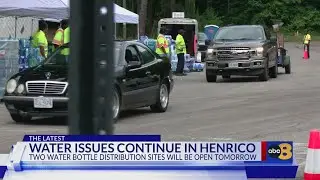 Henrico opens water distribution sites amid issues with water pressure