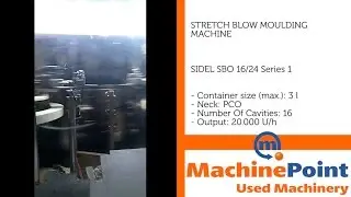 SIDEL SBO 16/24 Series 1 Used STRETCH BLOW MOULDING MACHINES MachinePoint