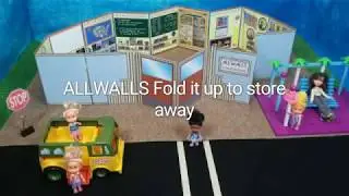 ALLWALLS Fold up to store away