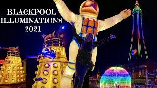 Blackpool Illuminations 2021 Vlog | Promenade Lights Tour