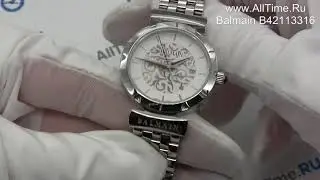 Обзор. Швейцарские наручные часы Balmain B42113316