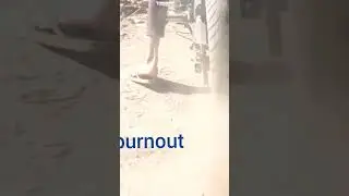 how to learn burn out 😱💥#shorts #bike