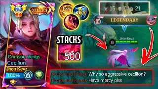 UNLOCK Cecilion's TRUE POWER: DEADLY BUILD = BRUTAL DAMAGE | TOP GLOBAL CECILION BEST BUILD