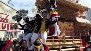 令和6年 中野だんじり 美具久留御魂神社宮入