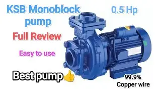 KSB monoblock water pump👈