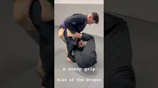 Kiss of the dragon is a super fun back take to hit from an inside hook; hide your feet though! #bjj