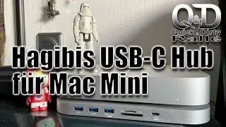 Q&D Hagibis USB-Hub für Apple Mac Mini M1 & M2