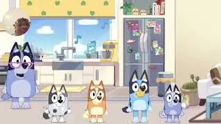 BLUEY LET'S PLAY GAME WHO TOOK THE COOKIE