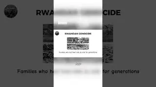 The Haunting Speed of the Rwandan Genocide #ytshorts #history