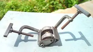 Built This Cool DIY Tool From Scrap Parts. Homemade Adjustable Welding Square/Multi-Angle Vise
