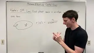 Mechanics and Relativity: Lecture 15/33 - Kepler's Laws