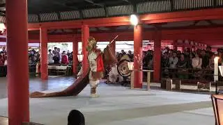 厳島神社　舞楽　Itsukushima Shrine