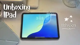 Unboxing the iPad 11th Gen in Blue (2025) + Accessories Haul