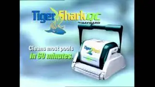 Hayward TigerShark в очистителе наземного бассейна со склада у бассейна