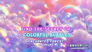 Children's Bedtime Story  204-Find the secret of colorful bubbles